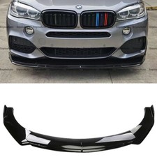 For Bmw X1 X2 X3 X4 X5 X6 X7 Front Bumper Lip Spoiler Splitter Glossy Black