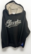 Champion Hooded Sweatshirt, Sz. 3XB in Black, Big and Tall, New w/ Tags