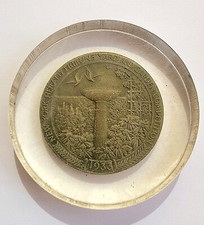 1933 New York Tribune Yard and Garden Competition Bronze Medal - Encased