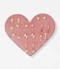 Loft HEART STUD Earring Gift Set NEW Excellen...