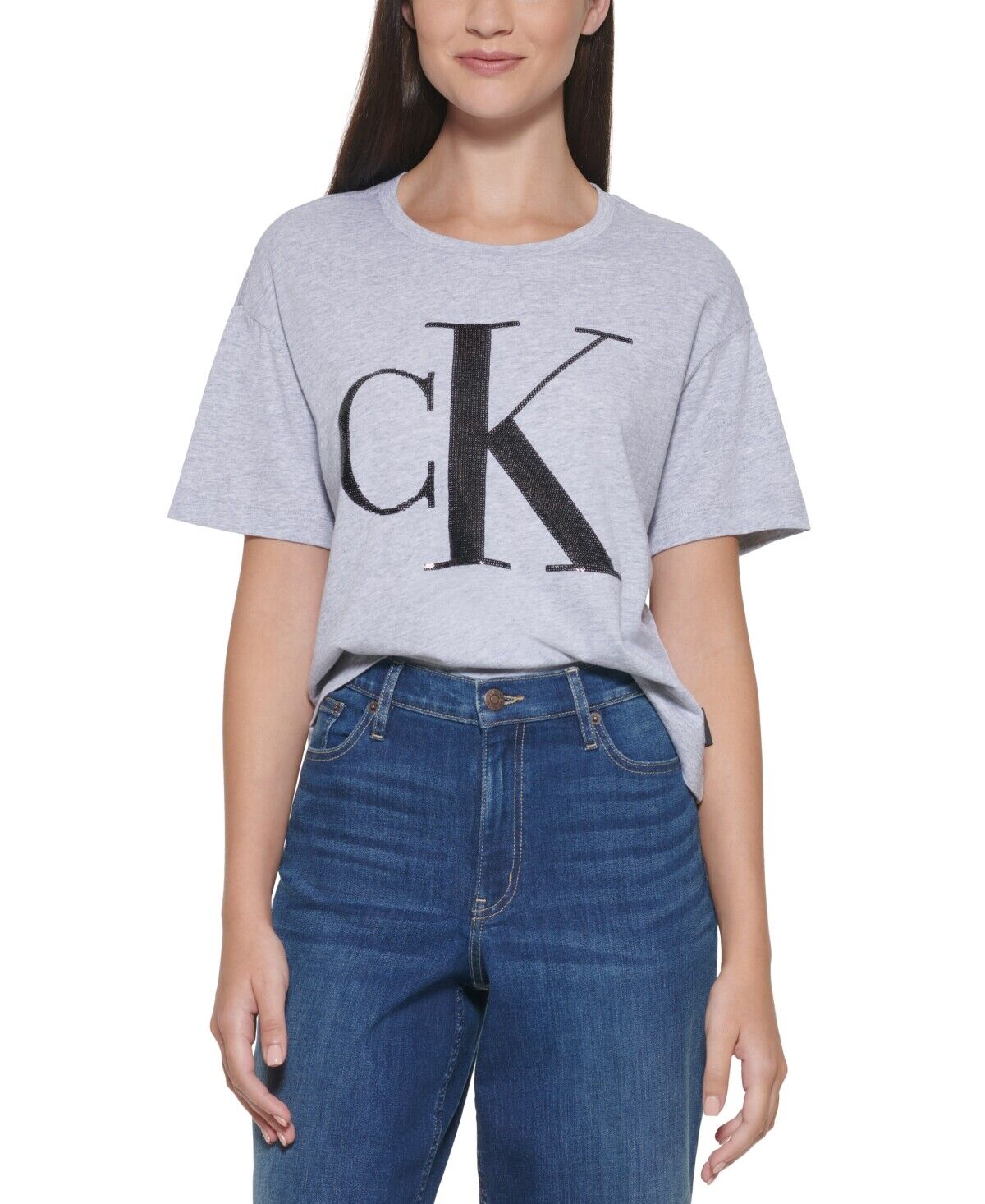 MSRP $50 Calvin Klein Jeans Sequin Logo Boyfriend T-Shirt Size Small (STAIN) 195841661203 | eBay MSRP $50 Calvin Klein Jeans Sequin Logo Boyfriend T-Shirt Size Small (STAIN) 195841661203 | eBay