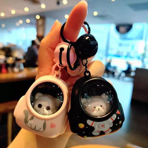 Cartoon Cat Keychain Light Up Pendant Gift Decorations New O9 - Picture 4 of 20