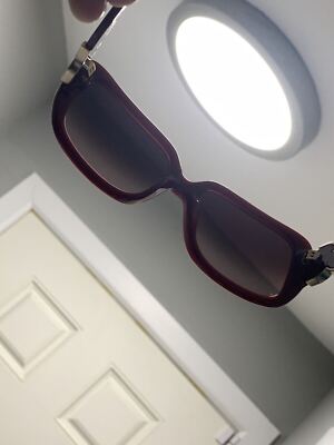 Chloe Sunglasses Square Burgundy CL 2239 C03 Size 58 [] 17 