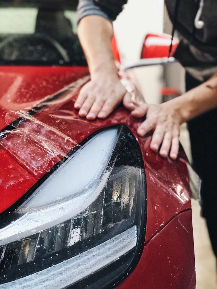 2019–22 Acura ILX предварительно нарезанная защита переднего бампера прозрачная пленка бюстгальтер PPF - Изображение 2 из 4