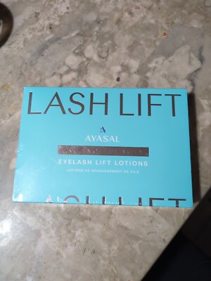 Ayasal Lash Lift Eyelash Lift Lotions NIB!  Exp 6/25/25 Sealed