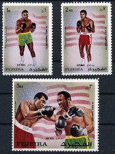 A585/ FUJEIRA / BOXE – MI # 689-A / 691-A NEUFS ** – COMPLET