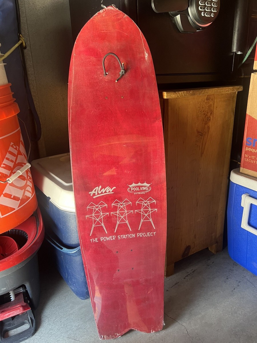 Alva/Pool King The Power Station Project Skateboard Deck