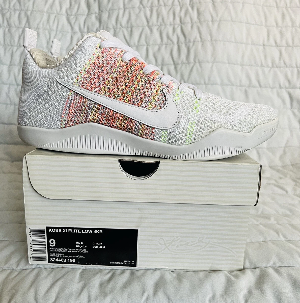 Kobe 11 elite top low 4kb pale horse