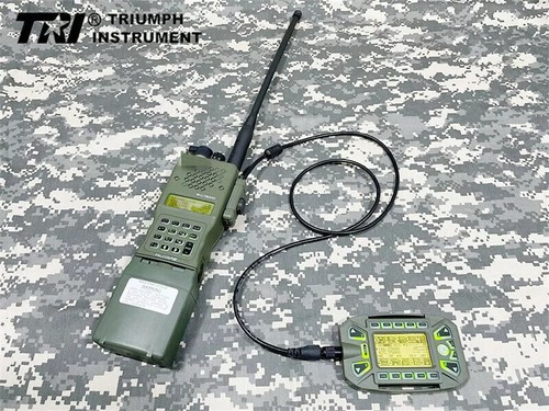 Radio portatile TRI AN/PRC 152 multibanda 12,6 V 15 W MBITR guscio alluminio - spedizione USA - Foto 11 di 11