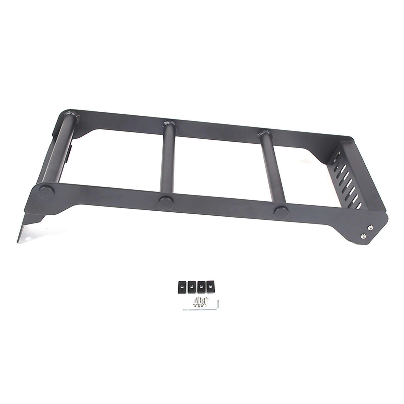 Aluminum Black Rear Window Extension Climbing Side Ladder For Hummer H3 ...