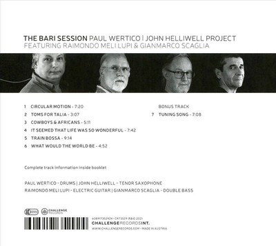THE BARI SESSION [11/19] NEW CD