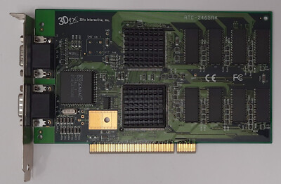 A-Trend Helios 3D PCI Graphics Accelerator (3dfx Voodoo, 4MB, Retro, 1997)