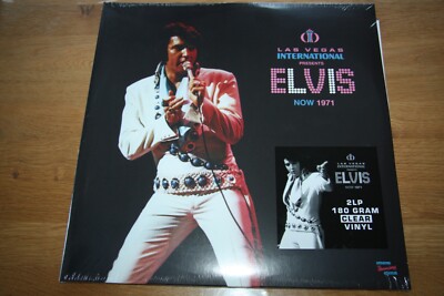 Elvis Presley Clear Vinyl 2 LP MRS Now 1971 SEALED