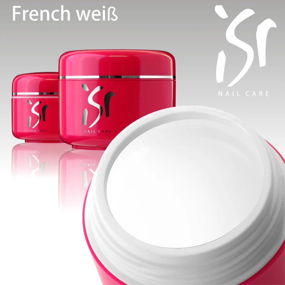 5 ml UV Gel French Weiß Weiss