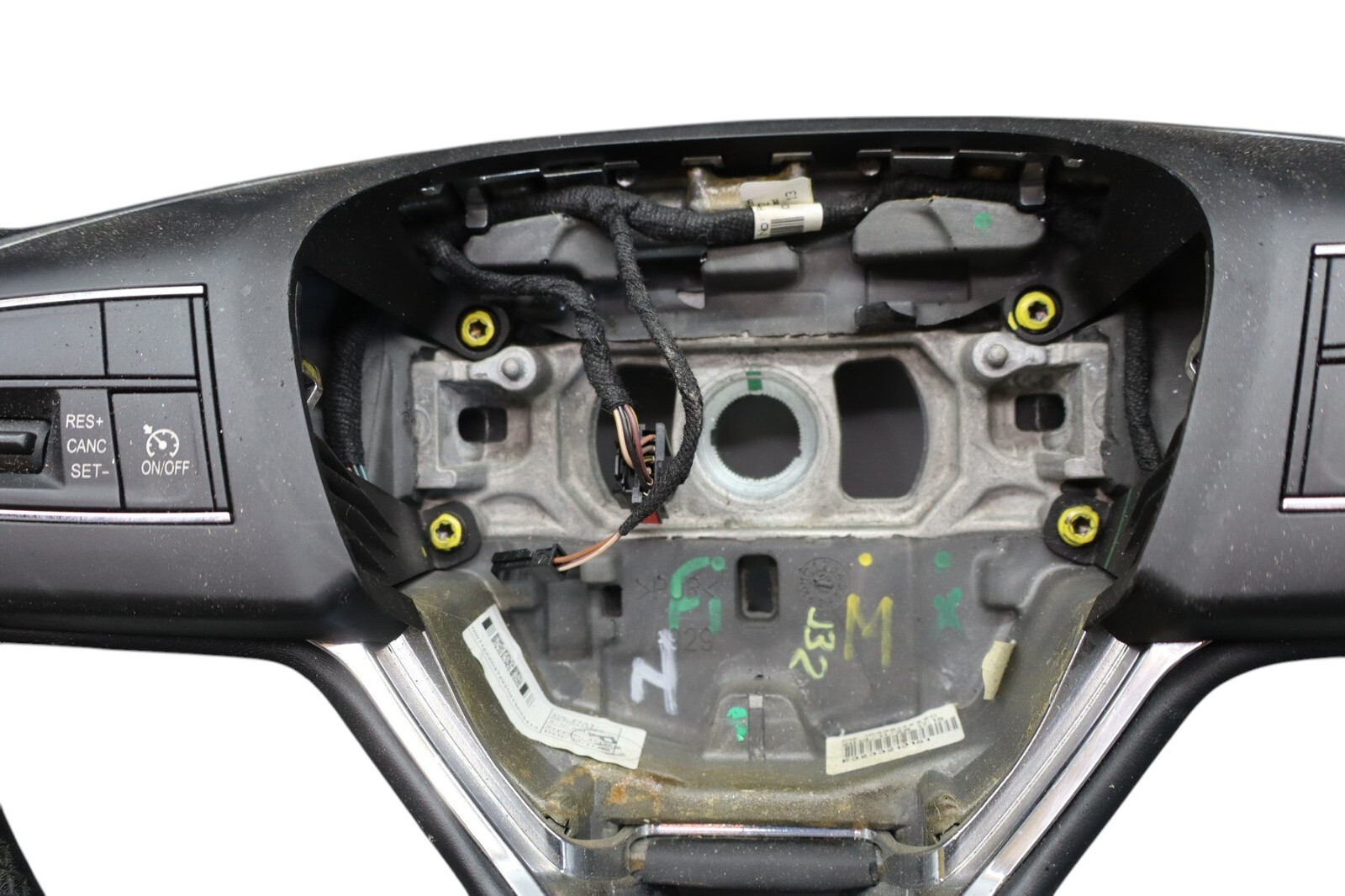 14-17 Maserati Ghibli Front Left Driver Side Steering Wheel Assembly Black Oem