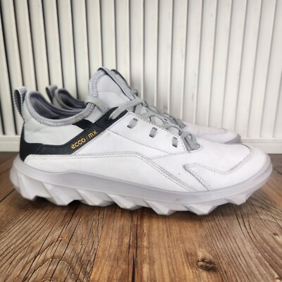 ECCO MX Low Womens Size 9.5 Gray Leather Athletic Outdoors Hiking Trekking Shoes