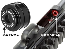 for Mossberg Tactical Shotgun Magazine Follower 12ga Low-Drag High Vis NDZ Blk