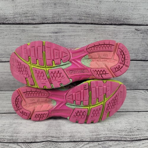 Asics Gel Noosa Tri 9 Women's Running Shoes Pink/Multicolor T458Q Size 5.5 - Picture 7 of 9
