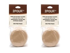 700x Filters - Fits AeroPress Coffee Filter Papers - Non Bleached - No Chlorine