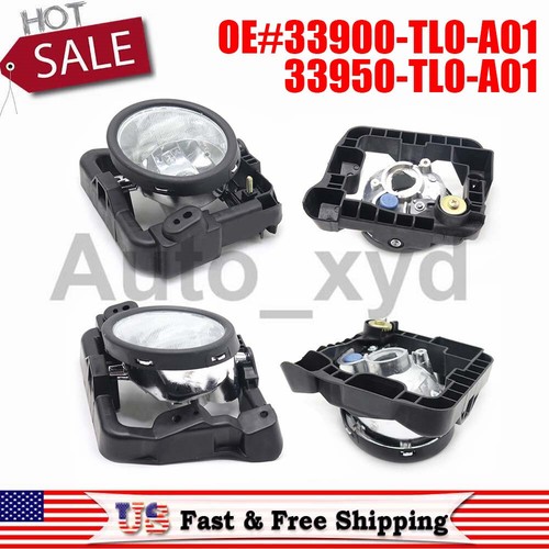 Left+Right Fog Driving Light Lamp Cover For Acura TSX 2009 2.4L 2010 2.4L 3.5L - 第 1/9 張圖片