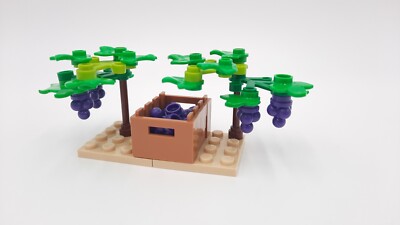 Lego Weinstock Weinernte  Weinlese Weintrauben Pflanzen City MOC