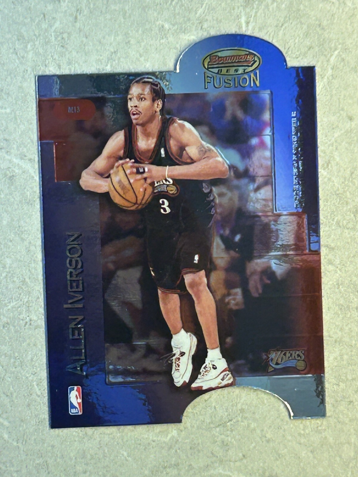 1998-99 Bowman's Best Fusion Allen Iverson Anfernee Hardaway Mirror Image #M13🔥
