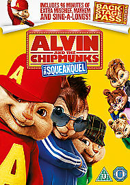 Alvin And The Chipmunks 2 - The Squeakquel (DVD, 2010)