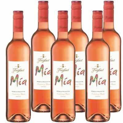 Freixenet Mia Rosado halbtrocken Rosewein 11,5% vol. 6x0,75 Liter Flasche