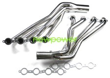 Long Tube Exhaust Headers W Gasket For Cadillac Escalade 07-14 4.8 5.3 6.0 6.2l Long Tube Exhaust Headers W Gasket For Cadillac Escalade 07-14 4.8 5.3 6.0 6.2l