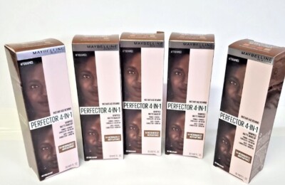 Lot 5 Maybelline Instant Age Rewind  Perfector 4-In-1 Matte Makeup 04 MED/DEEP