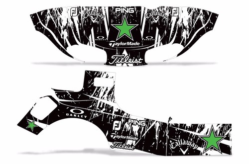 Kit de calcomanías de gráficos para carro de golf para E-Z-Go Freedom RXV 15-22 GREEN STAR - Imagen 2 de 3