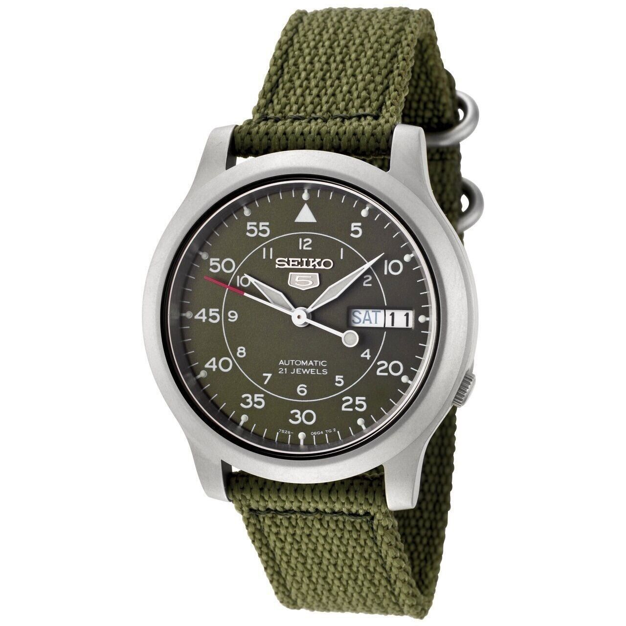 Seiko 5 Sports Green Men's Watch - SNK805 for sale online | eBay