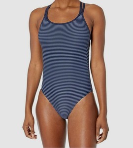 110 Carve Designs Women S Blue Stripe Beacon One Piece Swimwear Size Medium Ebay