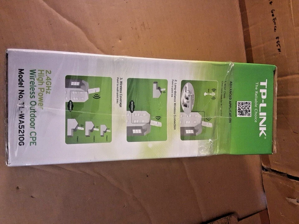 TP-Link TL-WA50210G 54 Mbps 10/100 Wireless G Router (TLWA5210G)-BOXED - Image 2 of 4