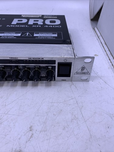 Behringer Multigate Pro Audio Interactive Quad Expander / Gate Model XR 4400 - Picture 5 of 14