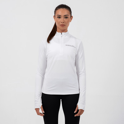 Orbit Damenjacke weiß 1/4 Reißverschluss