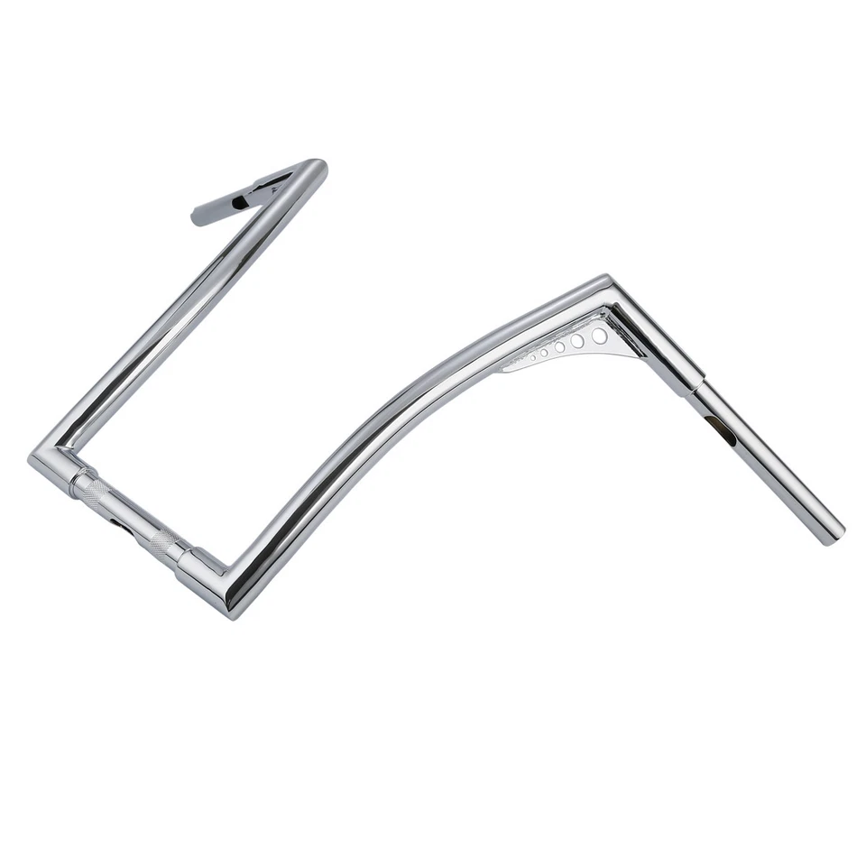 Manillar de barra de suspensión Rise Ape de 20"" 1,25" apto para Harley Heritage Softail cromado Foto 4 de 4
