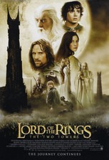 THE LORD OF THE RINGS THE TWO TOWERS MOVIE POSTER 1 Sided ORIGINAL FINAL 27x40
