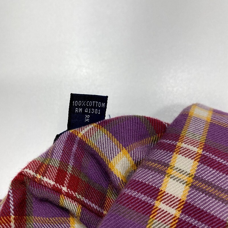 Polo Ralph Lauren personalizzata vestibilità bottoni camicia media rossa pony a quadri uomo