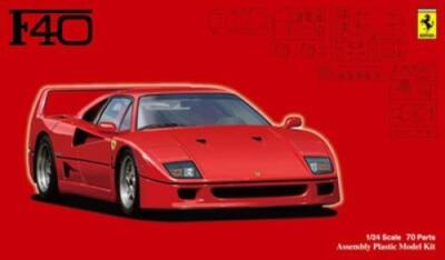 Fujimi 1/24 model kit Ferrari F40 from Japan 10014 | eBay
