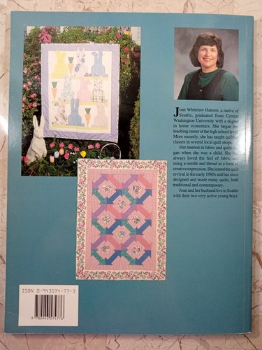 Calendar Quilts Joan Hanson 12 Seasonal Projects Templates Full Size 36"x48" TPP - Picture 2 of 4