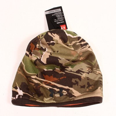 under armour camo beanie