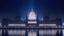 Landscape architecture cityscape city building night Custom Gaming Mat Desk