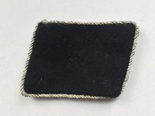 100% oryginalne lustro rangowe oficerskie ze srebrnym sznurkiem, bardzo rzadkie