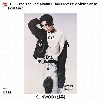 The Boyz Phantasy Pt.2 Sixth Sense Sunwoo Photocard Postcard The Boyz Phantasy Pt.2 Sixth Sense Sunwoo Photocard Postcard