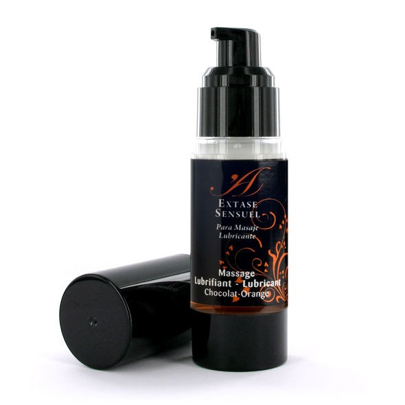 Lubrifiant chocolat orange Extase Sensual de 30 ml pour moments intimes