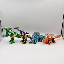 Power Rangers Dino Thunder Abaranger DX Zord 4 Set Bandai Toy