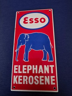 ESSO Enamel sign