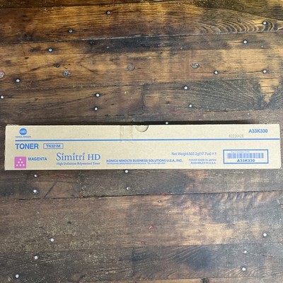 Genuine Konica Minolta TN321M A33K330 Magenta Toner Cartridge Bizhub C224/224e
