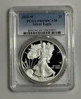 2020-W 1 oz American Silver Eagle Proof PCGS PR 69 DCAM